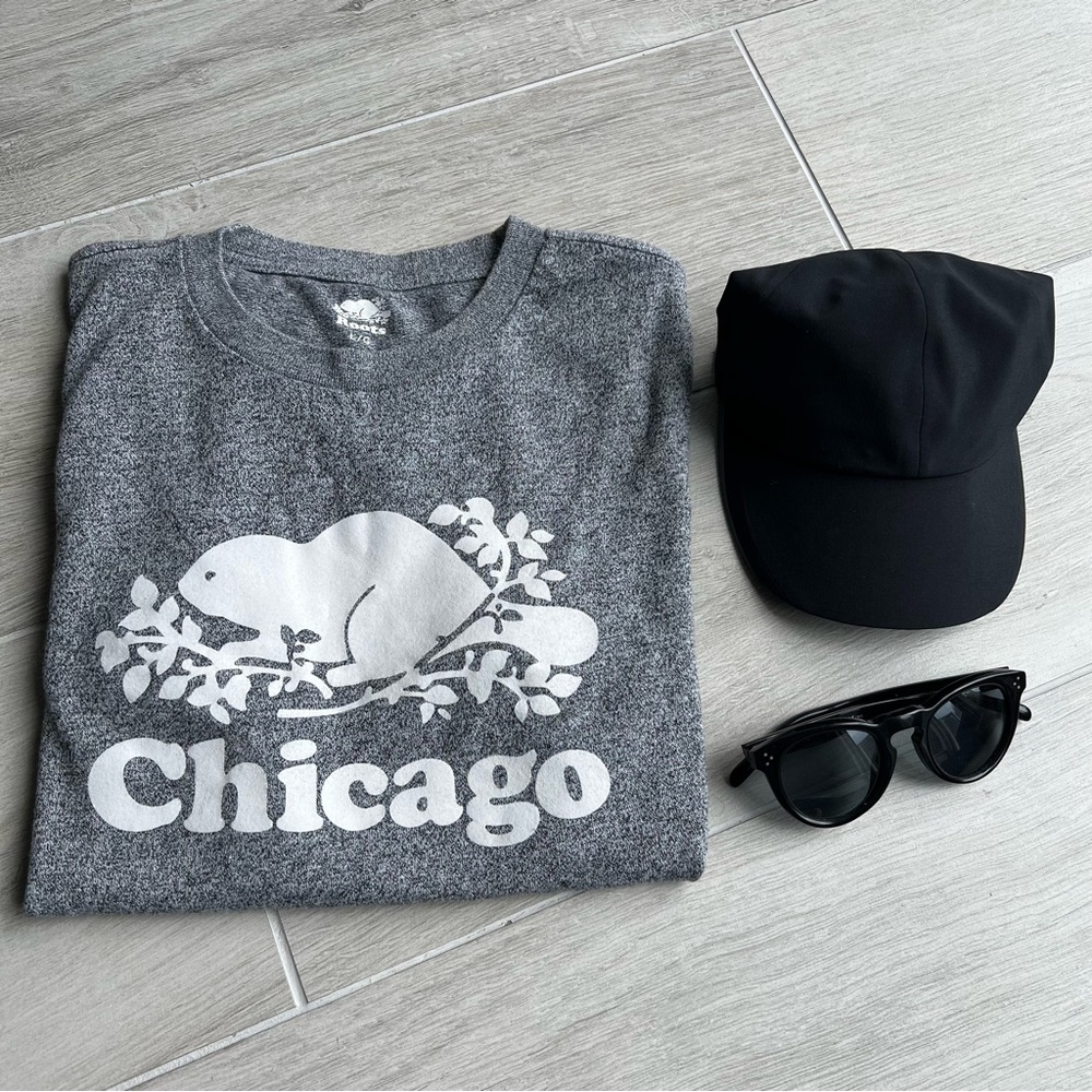 Roots logo Chicago t-shirt